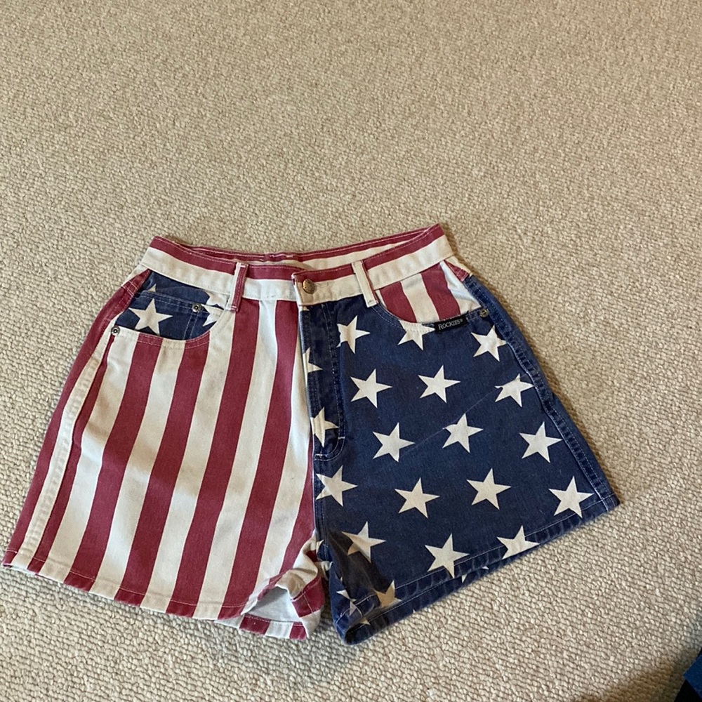 Vintage Authentic Rockies Denim Shorts Size Jr 9